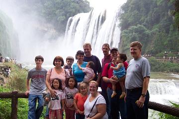 Group At The Falls